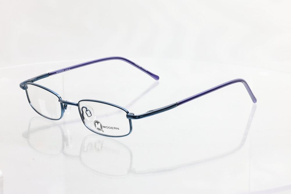 Modern Ninja Matte Blue 44-18-130mm Eyeglass FRAMES ONLY - NEW/WITHOUT TAGS